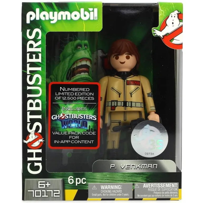 Playmobil Ghostbusters Figura Venkman