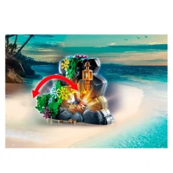 Playmobil Isla del Tersoro Esqueleto y Cañón