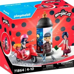Playmobil Ladybug Miraculous: Paseo en Scooter