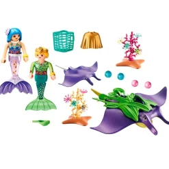 Playmobil Magic Recolectores de Perlas con Manta