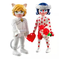 Playmobil Miraculous: Ladybug & Cat Noir Sueño de Boda