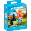 Playmobil My Life Mujer con Perro de Montaña