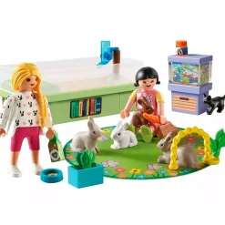 Playmobil My Life Starter Pack Familia de Conejos