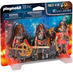 Playmobil Novelmore Set de 3 Bandidos de Burnham