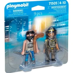 Playmobil Pack Duo Policía con Ladrón