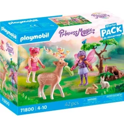 Playmobil Pack Hadas con Animales del Bosque