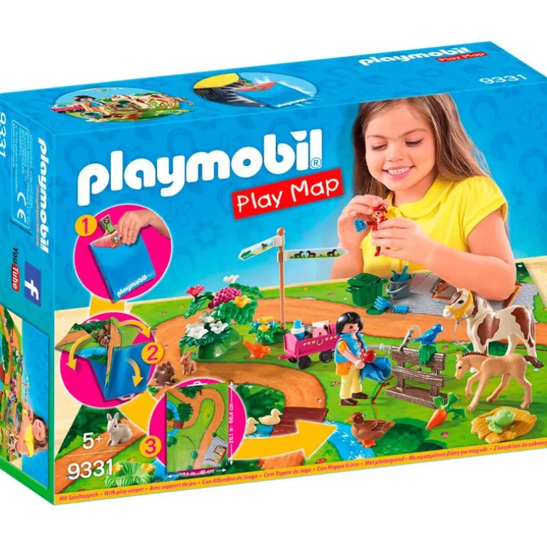 Playmobil Play Map Paseo con Ponis