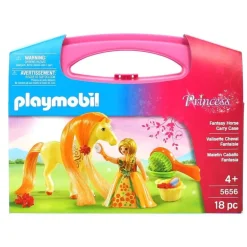 Playmobil Princess Maletín de Princesa con Caballo Fantasía