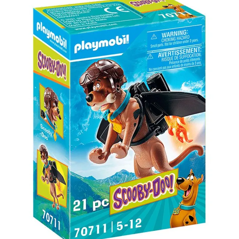 Playmobil SCOOBY-DOO! Figura Coleccionable Piloto