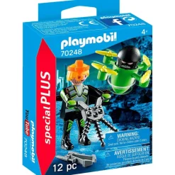 Playmobil Special Plus Agente con Dron