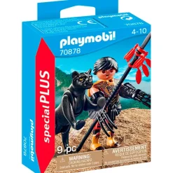 Playmobil Special Plus Guerrero con Pantera