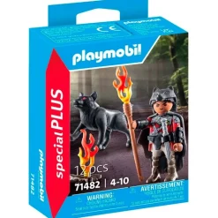 Playmobil Special Plus Guerrero con Lobo