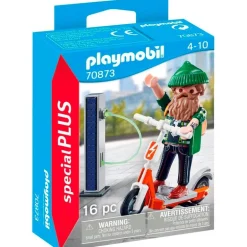 Playmobil Special Plus Hípster con Scooter
