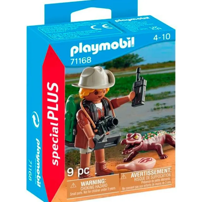 Playmobil Special Plus Investigador con Caimán