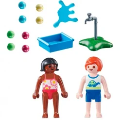 Playmobil Special Plus Niños con Globos de Agua
