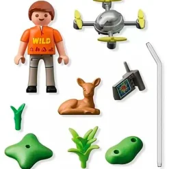 Playmobil Special Plus Rescate Cervatillo con Dron