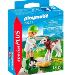 Playmobil Special Plus Veterinaria con Ternero