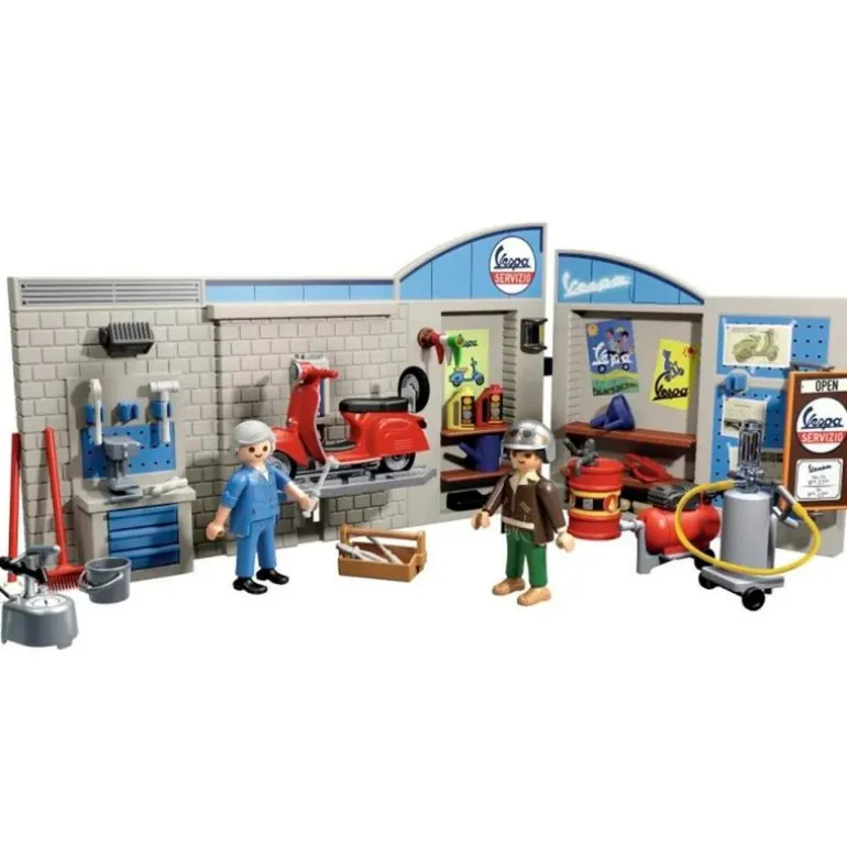 Playmobil Taller Vespa Años 60