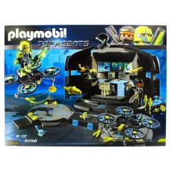 Playmobil Top Agents Centro de Mando del Dr. Drone