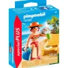 Playmobil Turista con Hamaca