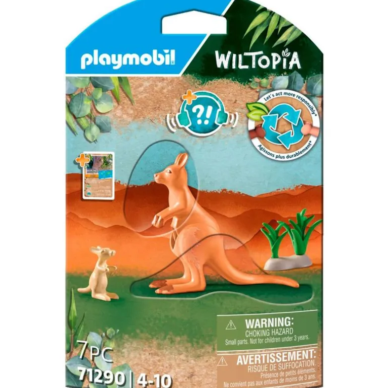 Playmobil Wiltopia Canguro con Cría