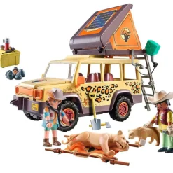 Playmobil Wiltopia Vehículo Todoterreno con Leones