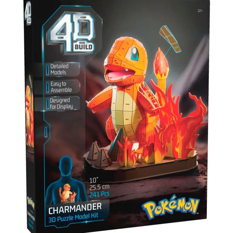 Pokémon 4D Maqueta Charmander 3D