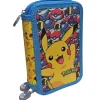 Pokémon Estuche Escolar Triple