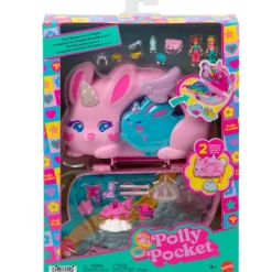 Polly Pocket Estuche 2 en 1 Diversión con Conejitos