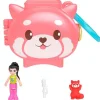 Polly Pocket Estuche Panda Rojo