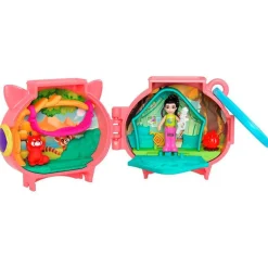 Polly Pocket Estuche Panda Rojo