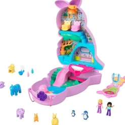 Polly Pocket Playset Monedero Canguro Mama & Joey