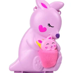 Polly Pocket Playset Monedero Canguro Mama & Joey