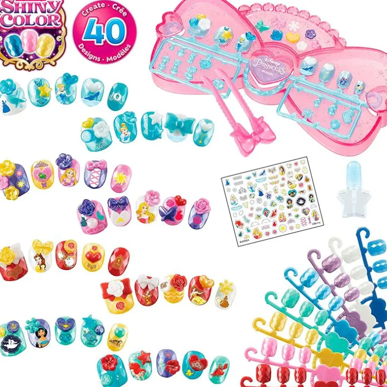 Princesas Disney Aquabeads Pack Estudio Uñas