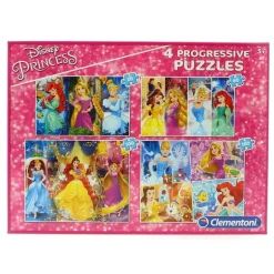 Princesas Disney Conjunto Puzzles Progresivos