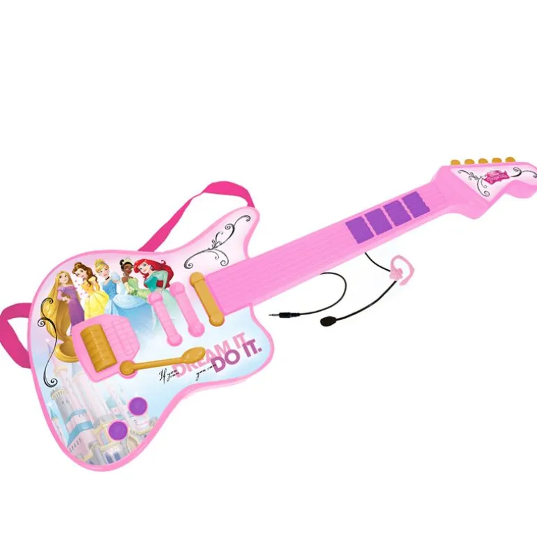 Princesas Disney Guitarra Elctrónica con Micro