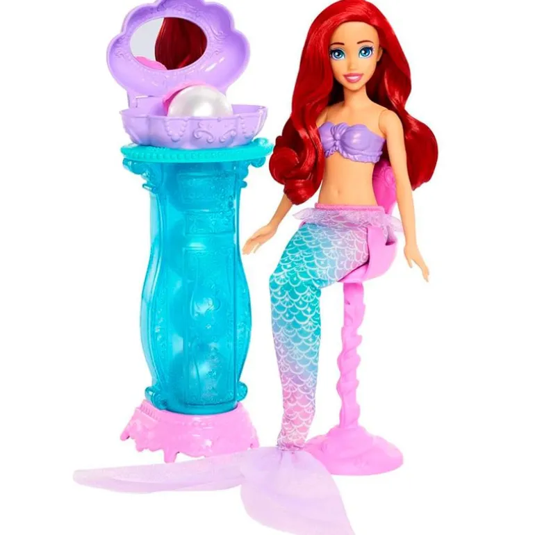 Princesas Disney Muñeca Ariel con Tocador