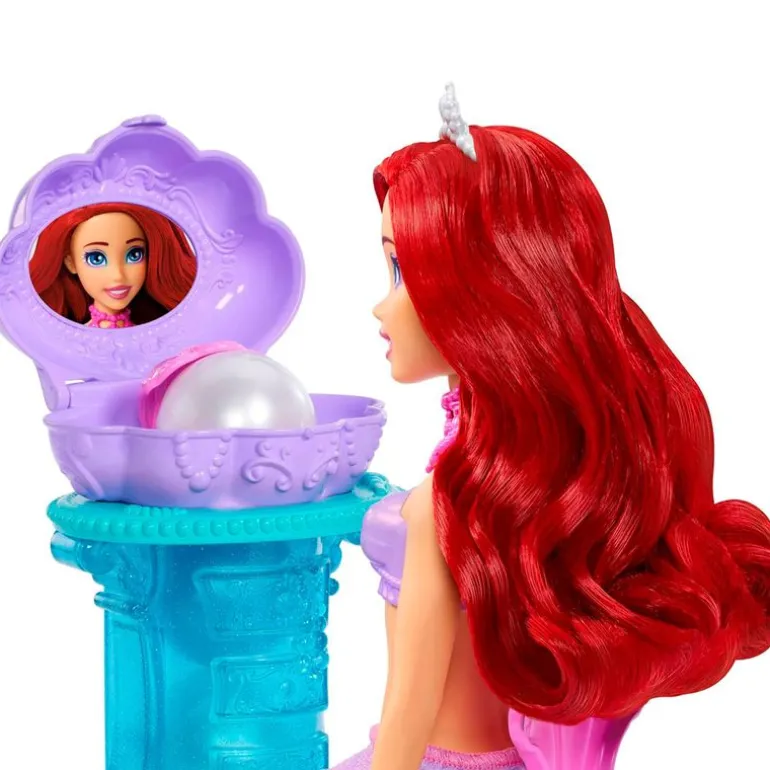 Princesas Disney Muñeca Ariel con Tocador