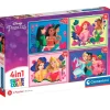 Princesas Disney Puzzle 4 en 1 Progresivo