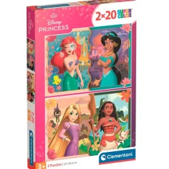 Princesas Disney Puzzle 2x20 Piezas