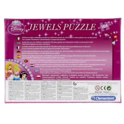 Princesas Puzzle Brillos de 104 Piezas