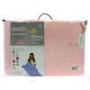Protector reversible para cuna estrellas Rosas