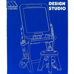 Pupitre con Pizarra Magnética 2 en 1