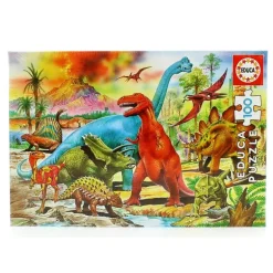 Puzzle 100 Piezas Dinosaurios