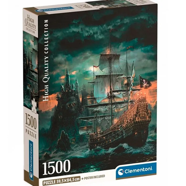 Puzzle Barco Pirata 1500 Piezas