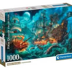 Puzzle Batalla Piratas 1000 Piezas