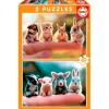 Puzzle Bebés Animales 2x20 Piezas