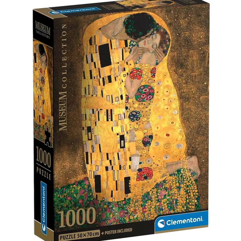 Puzzle Beso Gustav Klimt 1000 Piezas