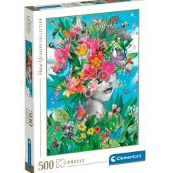 Puzzle Cabeza en la Selva 500 Piezas
