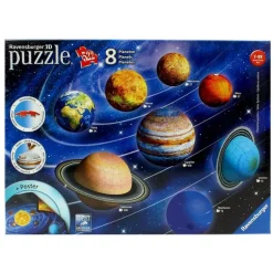 Puzzle 3D el Sistema Planetario